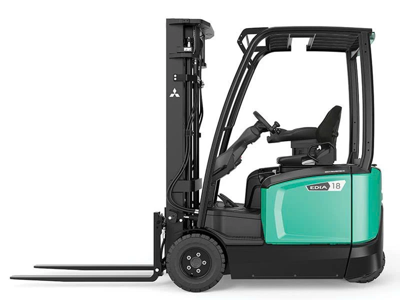 XE NÂNG ĐIỆN 1.8 TẤN 3 BÁNH NGỒI LÁI MITSUBISHI