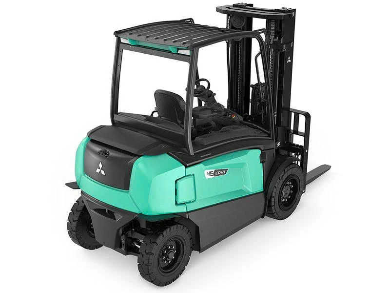 XE NÂNG ĐIỆN 4.5 TẤN 4 BÁNH NGỒI LÁI MITSUBISHI