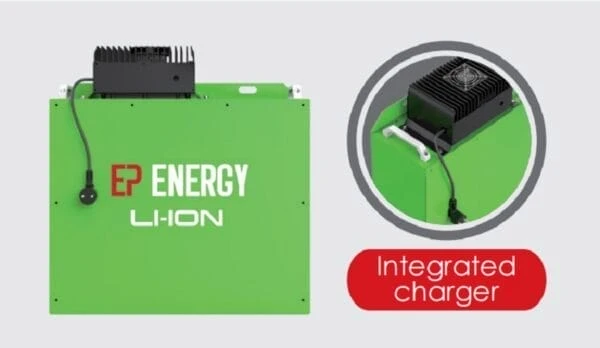 Pin Lithium Cho Xe Nâng Điện EP RA24205(C) 24V205Ah